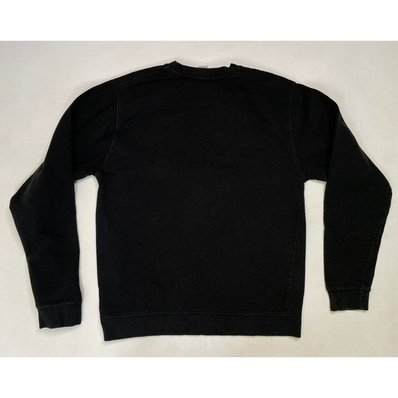 Mighty Healthy Skull Crewneck Sweatshirt Men Adult Medium Black Graphic - Picture 3 of 5